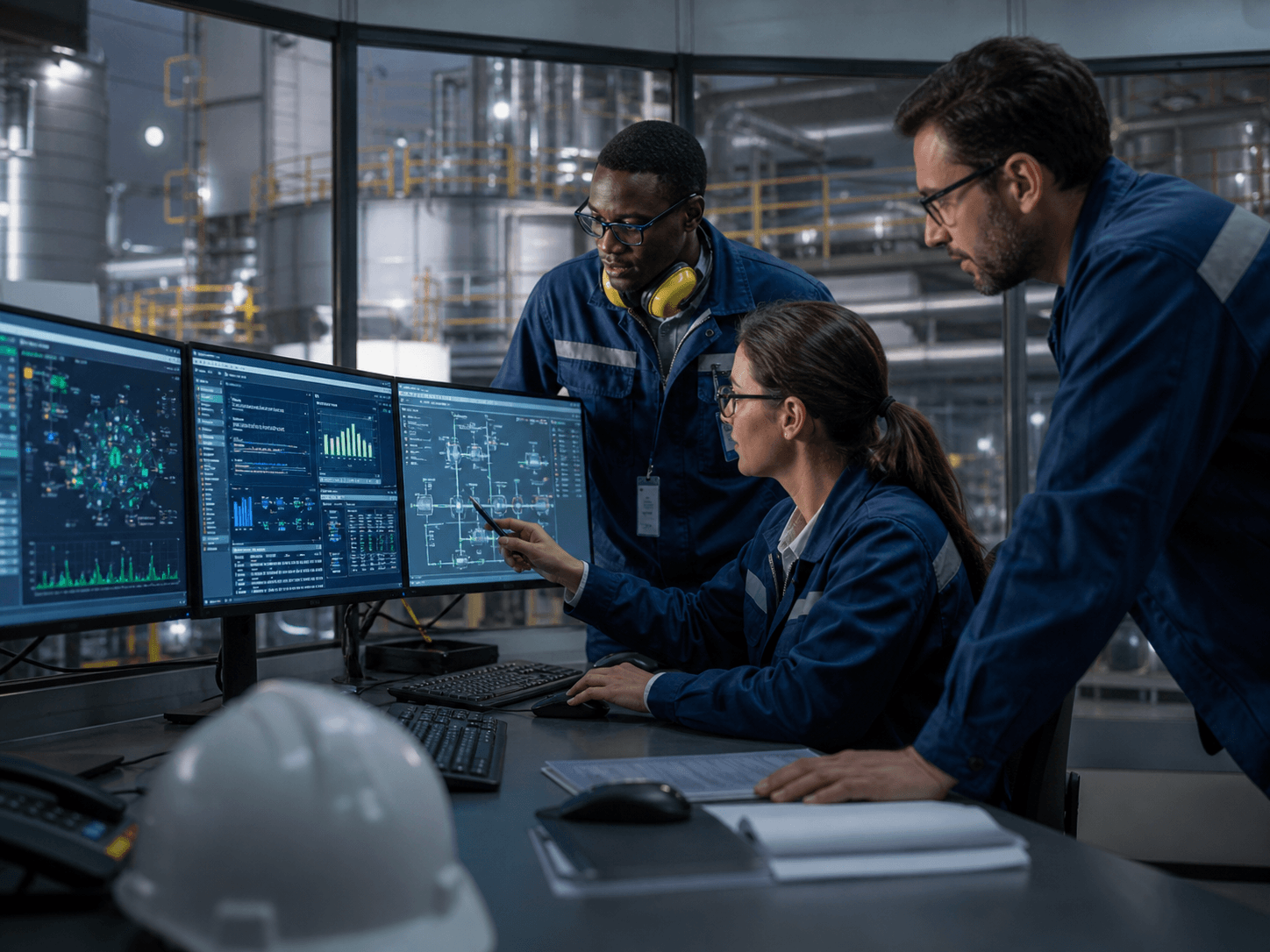 Ventari Global enterprise performance systems team reviewing operations